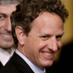 Author Timothy Geithner
