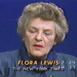 Author Flora Lewis