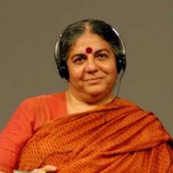 Author Vandana Shiva